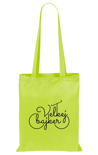 Látková taška Velkej bajker