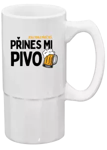 Půllitr Jestli tohle přečteš, přines mi pivo