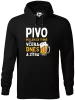 Pánská mikina Pivo piju jen 3x týdně, včera, dnes a zítra