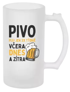 Půllitr Čím víc piju, tím líp vypadáš