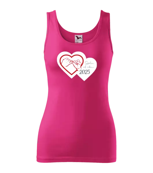 Dámské tílko Přísaháme na malíček - Spolu od roku ...