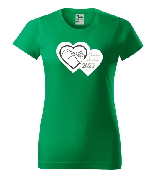 Dámské tričko Přísaháme na malíček - Spolu od roku ...