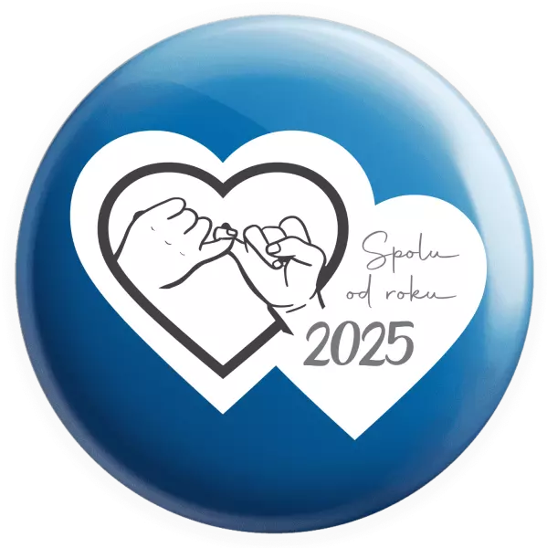 Placka Přísaháme na malíček - Spolu od roku ...