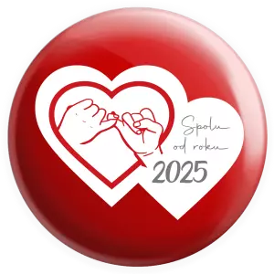 Placka Přísaháme na malíček - Spolu od roku ...