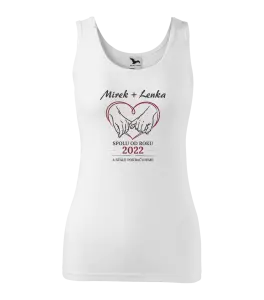 Dámské tílko Spolu od roku a stále pokračujeme