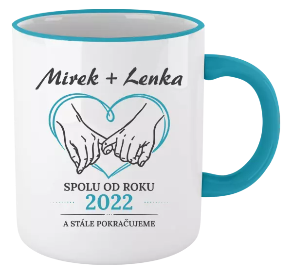 Hrnek Spolu od roku a stále pokračujeme