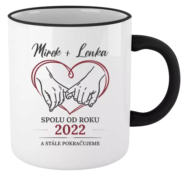 Hrnek Spolu od roku a stále pokračujeme