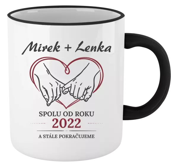 Hrnek Spolu od roku a stále pokračujeme