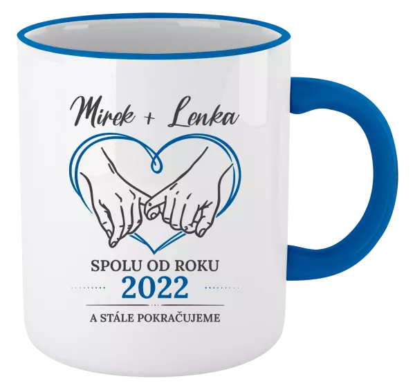 Hrnek Spolu od roku a stále pokračujeme