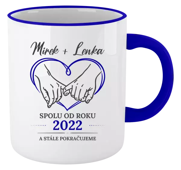 Hrnek Spolu od roku a stále pokračujeme