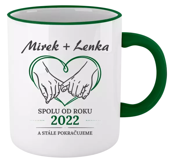 Hrnek Spolu od roku a stále pokračujeme
