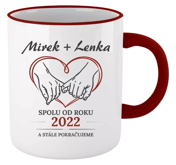 Hrnek Spolu od roku a stále pokračujeme