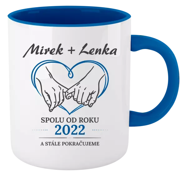 Hrnek Spolu od roku a stále pokračujeme