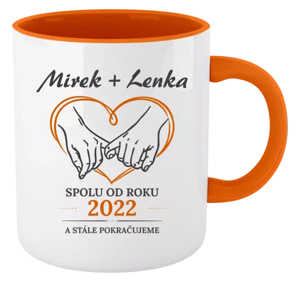 Hrnek Spolu od roku a stále pokračujeme