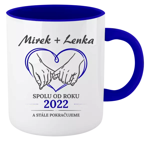 Hrnek Spolu od roku a stále pokračujeme
