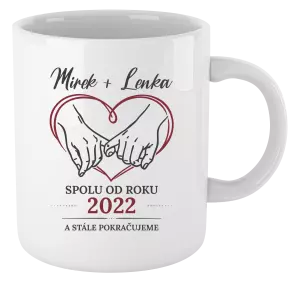 Hrnek Spolu od roku a stále pokračujeme