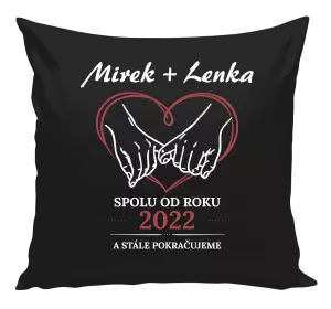 Polštář Spolu od roku a stále pokračujeme