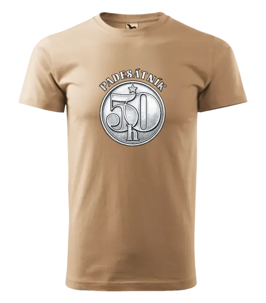Pánské narozeninové tričko Padesátník