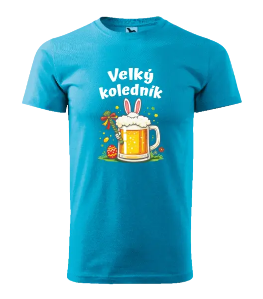 Pánské velikonoční tričko Velký koledník - pivo