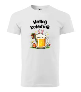 Pánské velikonoční tričko Velký koledník - pivo
