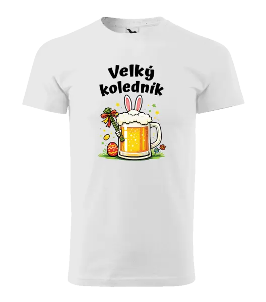 Pánské velikonoční tričko Velký koledník - pivo