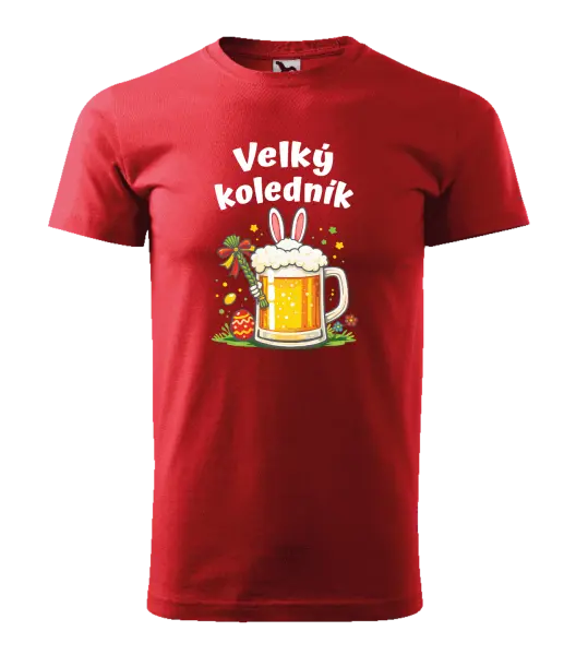 Pánské velikonoční tričko Velký koledník - pivo