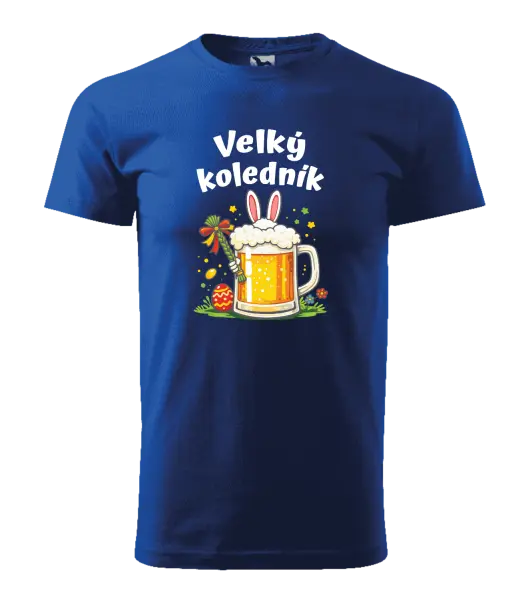 Pánské velikonoční tričko Velký koledník - pivo