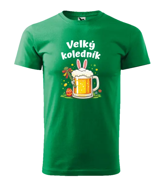 Pánské velikonoční tričko Velký koledník - pivo