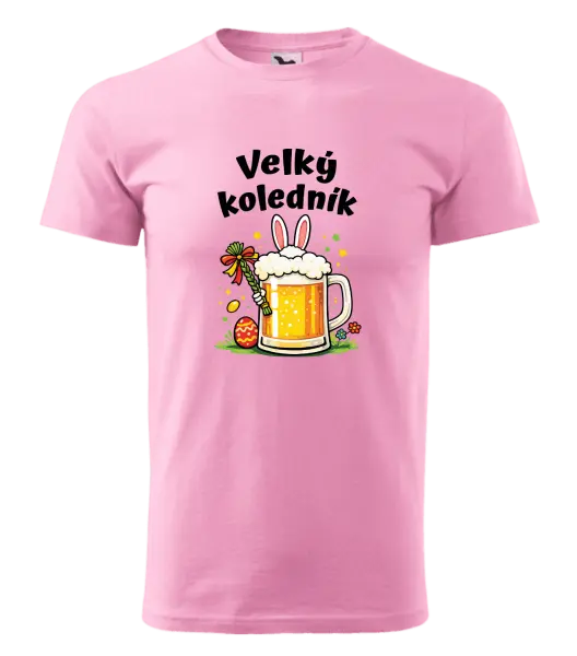 Pánské velikonoční tričko Velký koledník - pivo