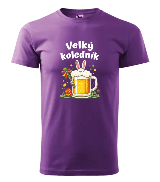 Pánské velikonoční tričko Velký koledník - pivo