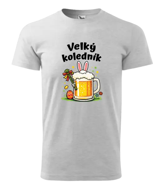 Pánské velikonoční tričko Velký koledník - pivo