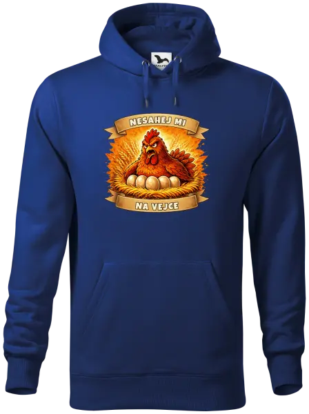 Pánská mikina Nesahej mi na vejce