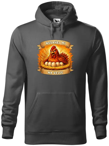 Pánská mikina Nesahej mi na vejce