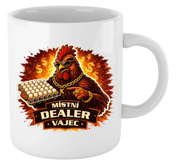Hrnek Místní dealer vajec
