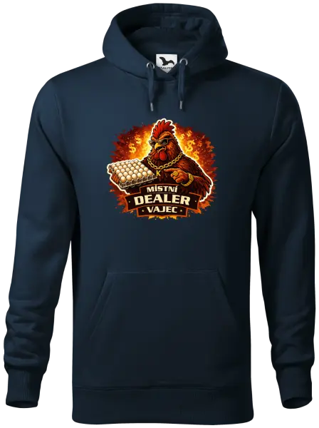 Pánská mikina Místní dealer vajec