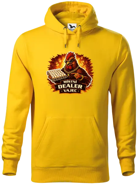 Pánská mikina Místní dealer vajec