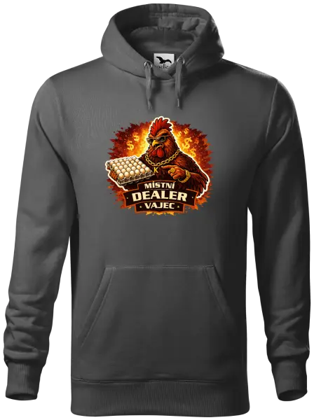 Pánská mikina Místní dealer vajec