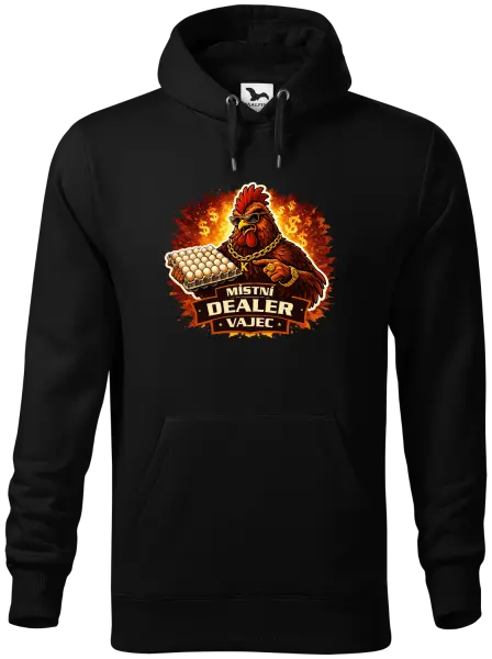 Pánská mikina Místní dealer vajec