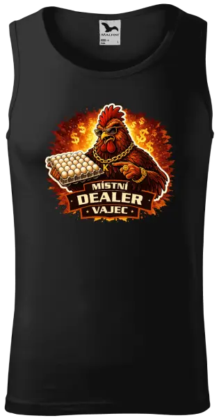 Pánské tílko Místní dealer vajec