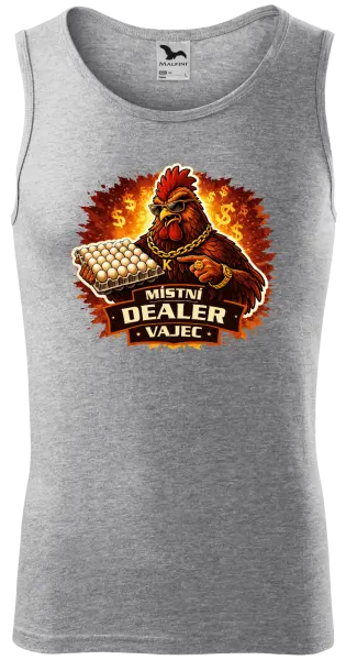 Pánské tílko Místní dealer vajec
