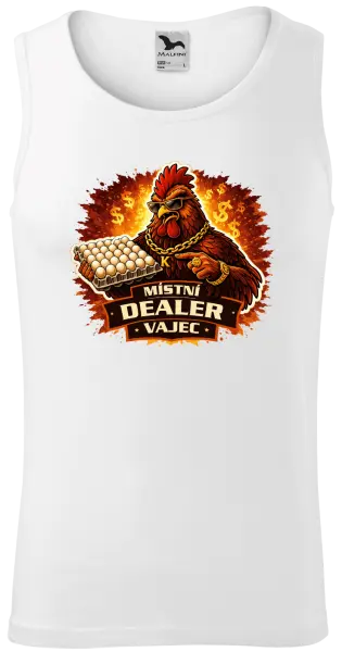 Pánské tílko Místní dealer vajec