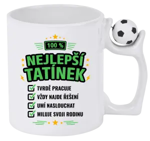 Hrnek 100% nejlepší tatínek