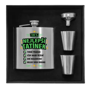 Placatka v krabičce 100% nejlepší tatínek