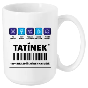 Hrnek Čárový kód - tatínek