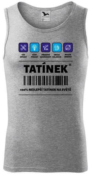 Pánské tílko Čárový kód - tatínek