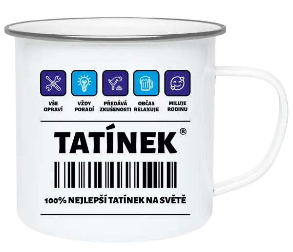 Plecháček Čárový kód - tatínek