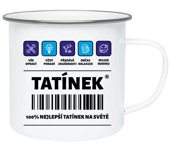 Plecháček Čárový kód - tatínek