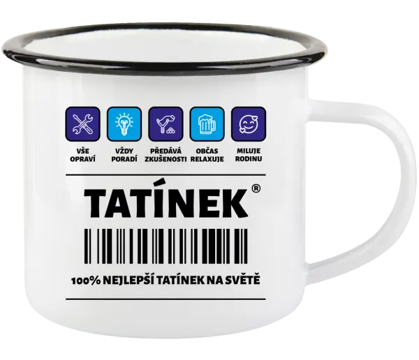 Plecháček Čárový kód - tatínek