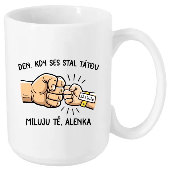 Hrnek Den, kdy ses stal tátou