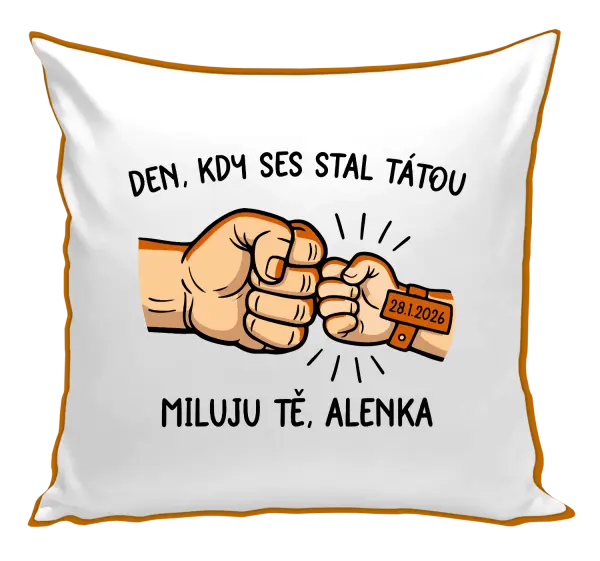 Polštář Den, kdy ses stal tátou